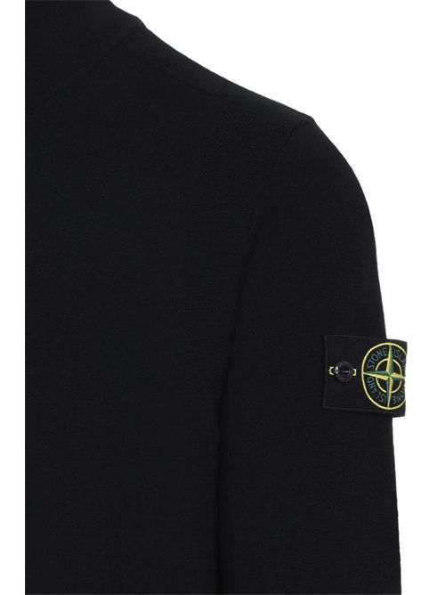 Maglione 5100062 in lana RWS stretch con zip STONE ISLAND | 5100062S00A1V0029